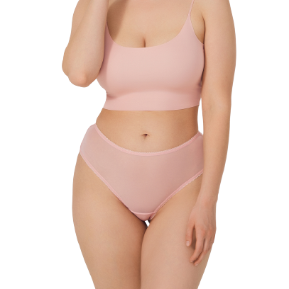 Γυναικείο εσώρουχο brazil big size ροζ