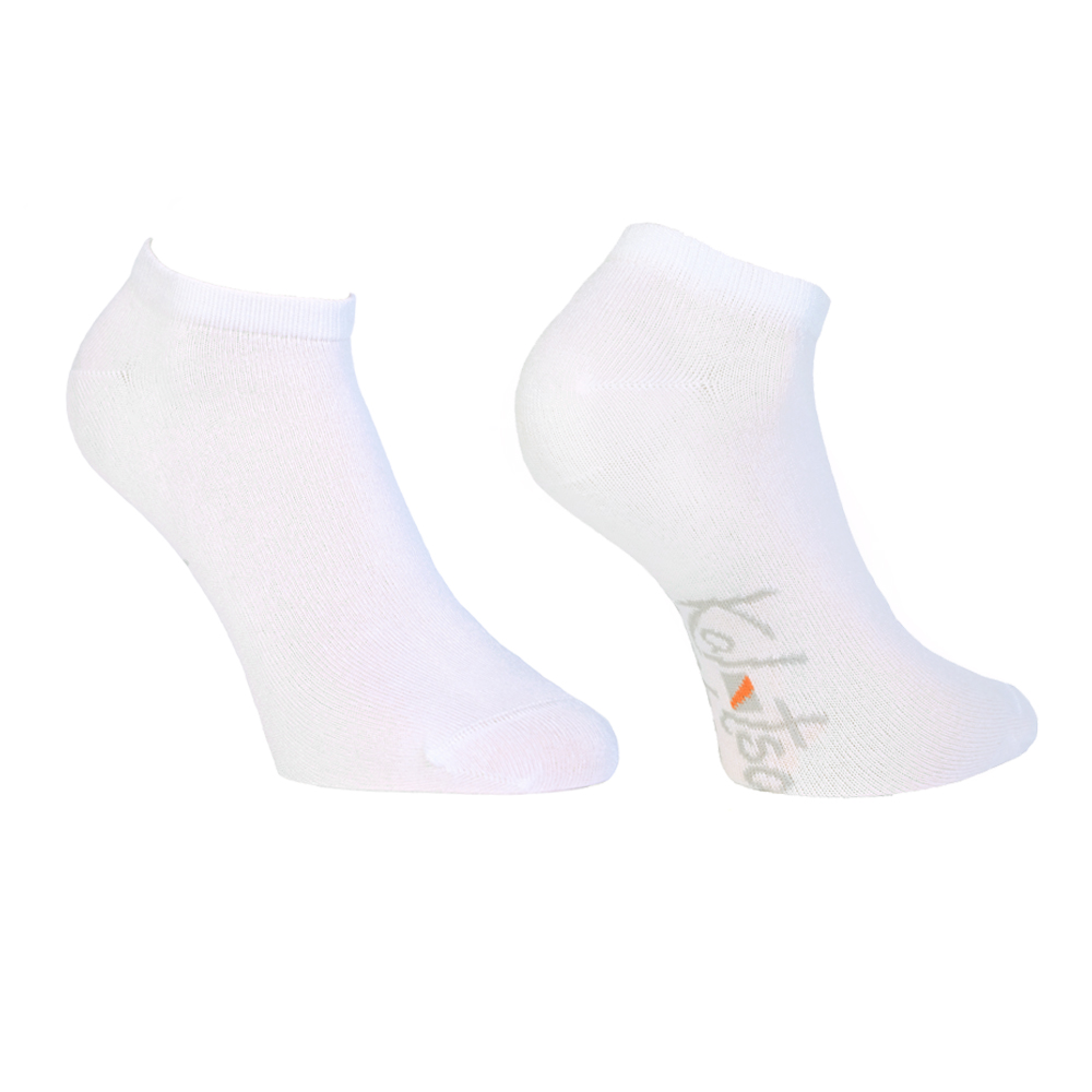 Unisex κάλτσες bamboo 1 ζευγάρι σε χρώμα λευκό