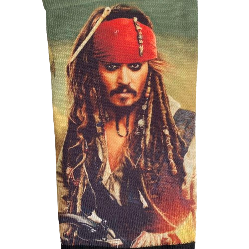 Κάλτσες με print Jack Sparrow