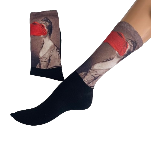 Κάλτσες με print πίνακας