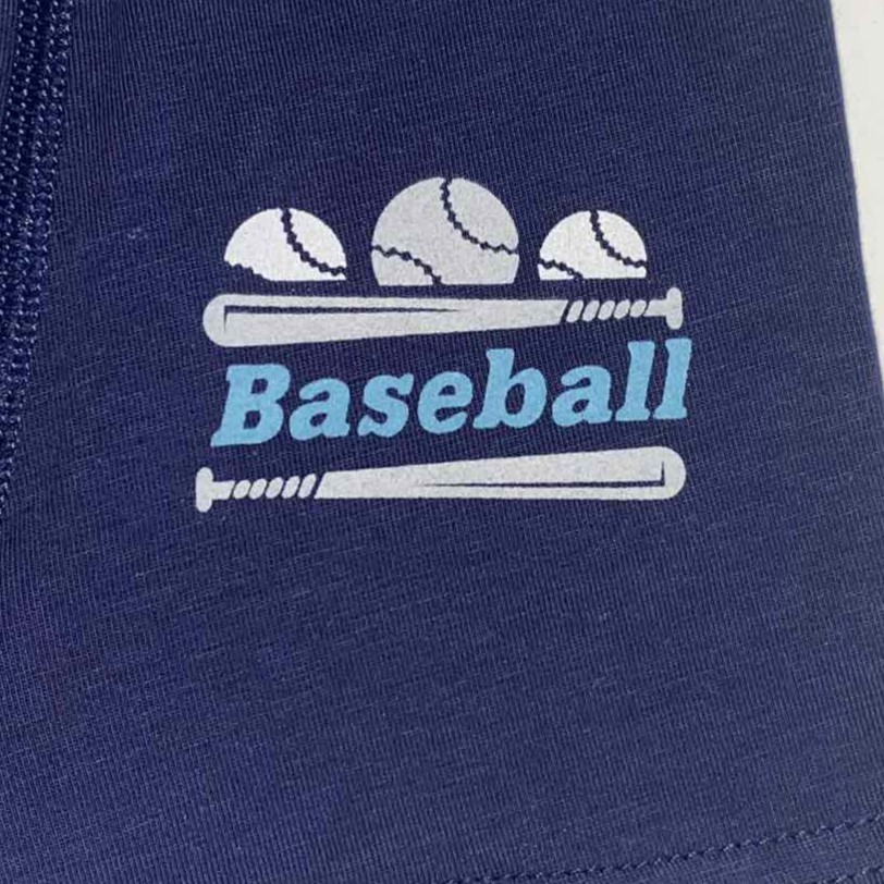 Μπόξερ για αγόρια με baseball μπλε σκούρο