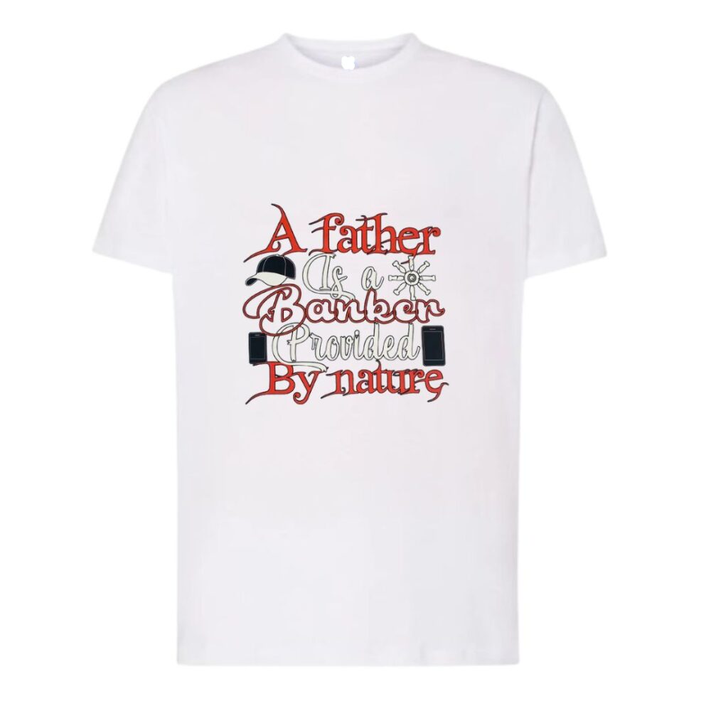 Λευκό βαμβακερό T-shirt plus size με στάμπα