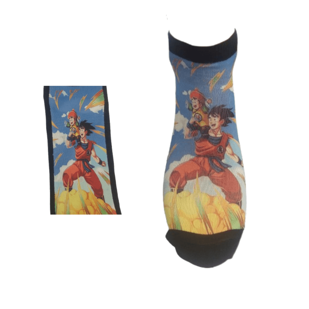 Κάλτσες κοντές με print Dragon Ball