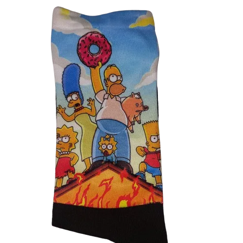 Κάλτσες με print Simpson