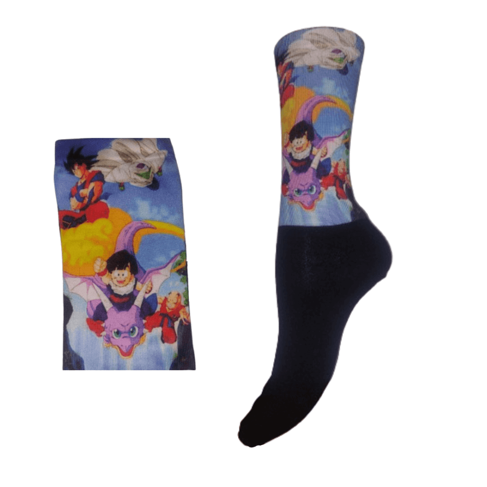 Κάλτσες με print dragon ball