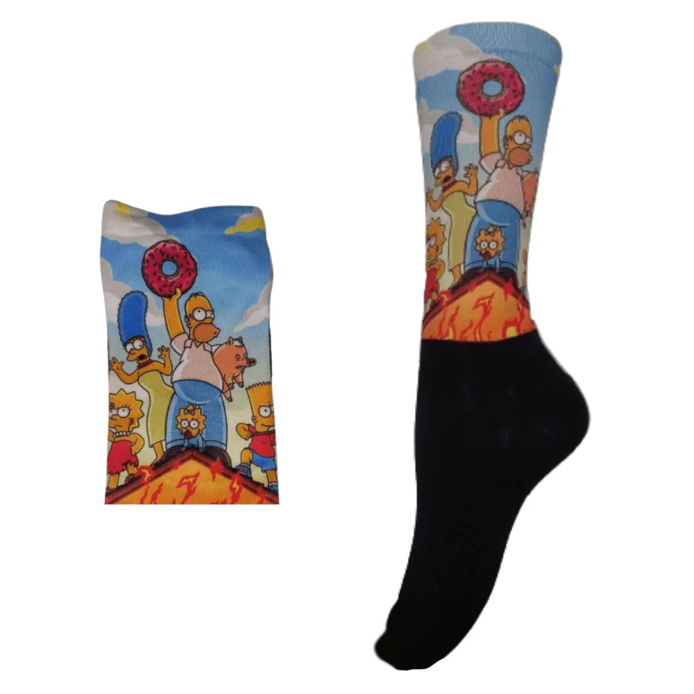 Κάλτσες με print Simpson